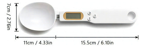 COMBO MEDIDOR: Cuchara Balanza + Balanza Digital