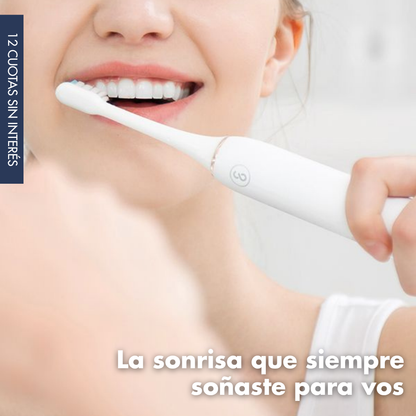 Cepillo de Dientes Eléctrico WhiteSmile X3® + Blanqueador Dental GRATIS
