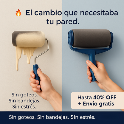 Rodillo Recargable + Accesorios GRATIS