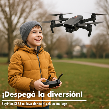 Dron SkyPilot E88® - ¡Combo DELUXE!