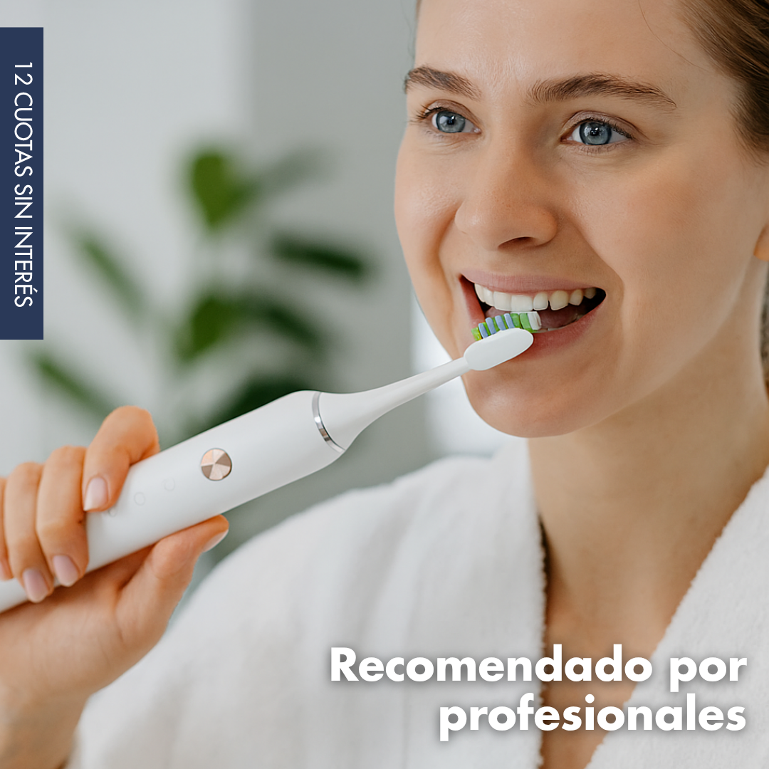 Cepillo de Dientes Eléctrico WhiteSmile X3® + Blanqueador Dental GRATIS