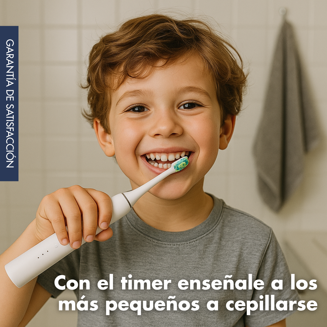 Cepillo de Dientes Eléctrico WhiteSmile X3® + Blanqueador Dental GRATIS