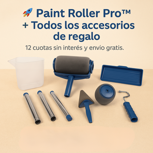 Rodillo Recargable + Accesorios GRATIS
