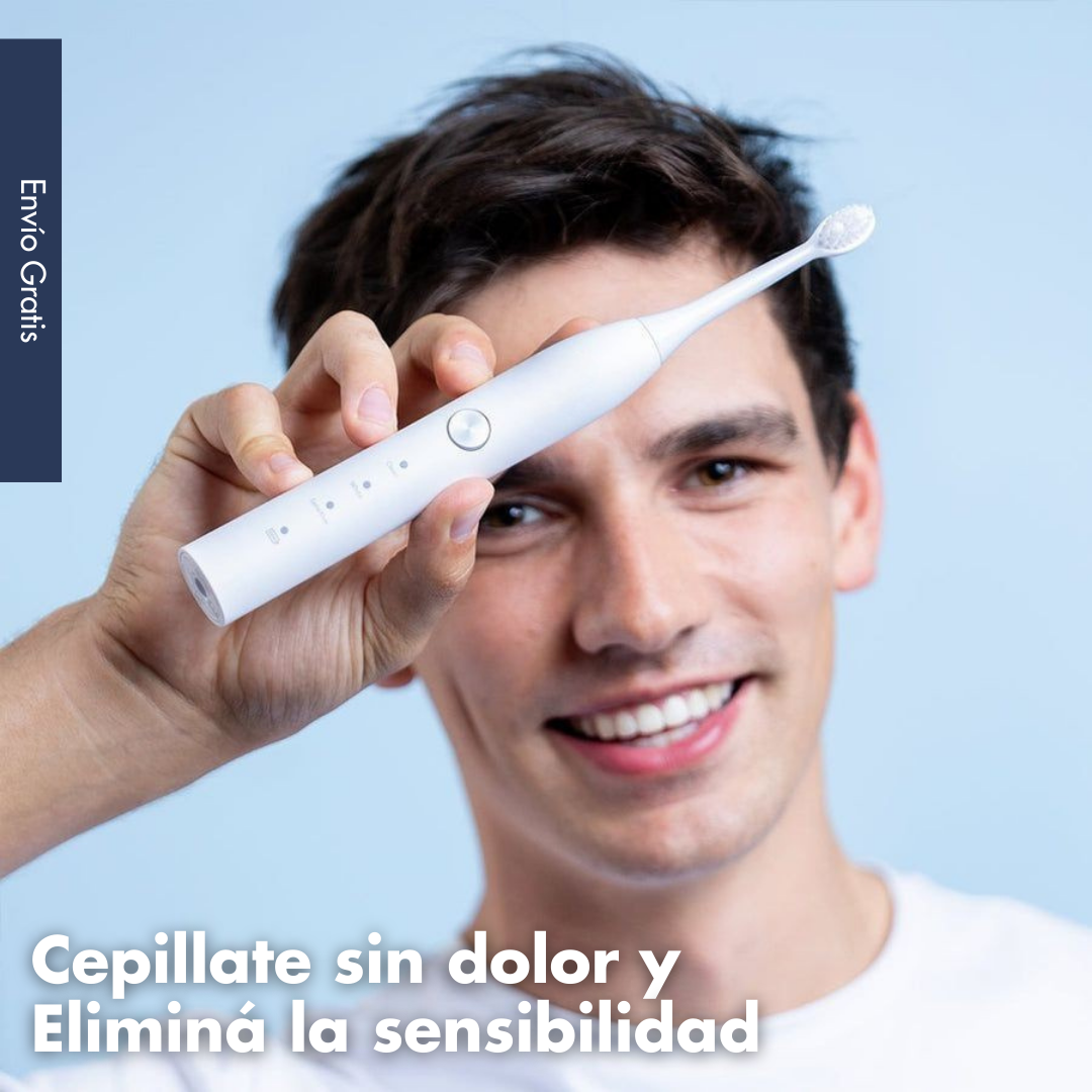Cepillo de Dientes Eléctrico WhiteSmile X3® + Blanqueador Dental GRATIS