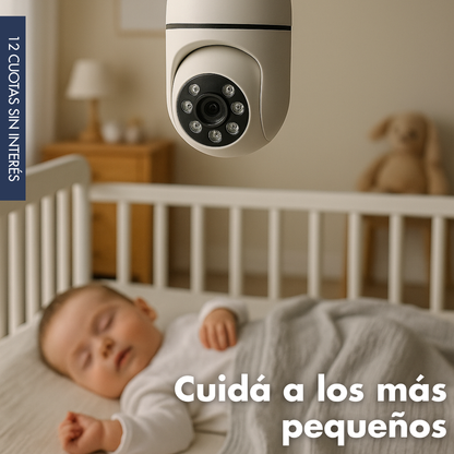 Cámara Bombilla 360° + Ebook Exclusuivo