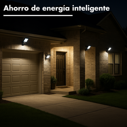 Foco Solar LED 30w - ¡Con sensor de movimiento!