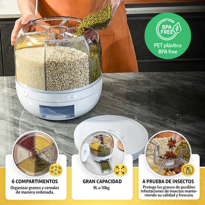 Dispensador Giratorio 360° - MultigranPRO