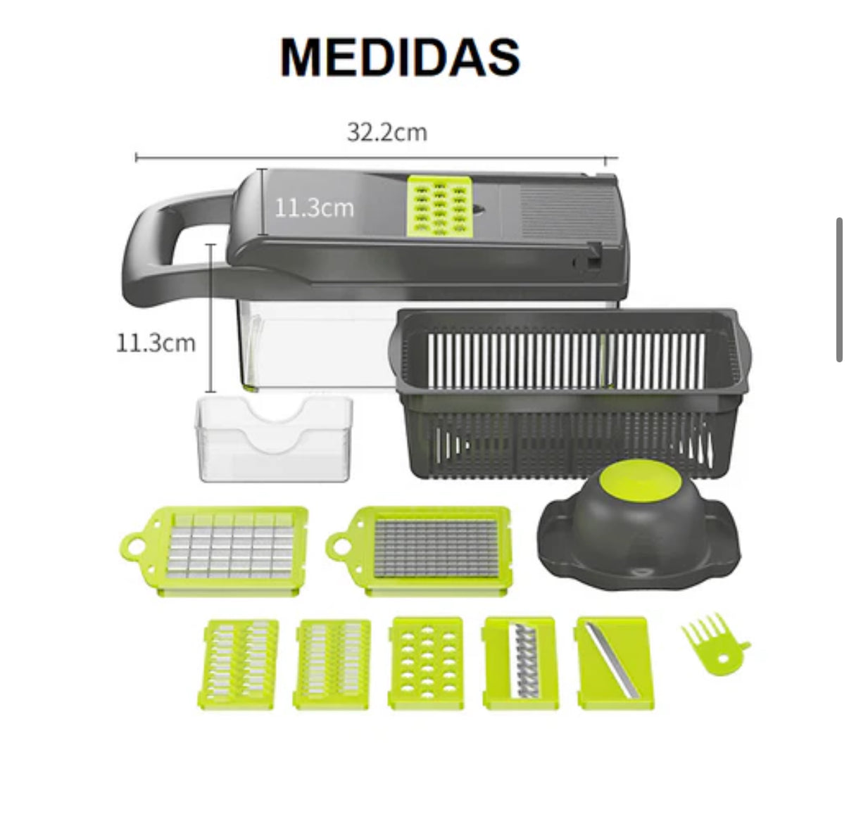 Mandolina 16 en 1 + REGALO