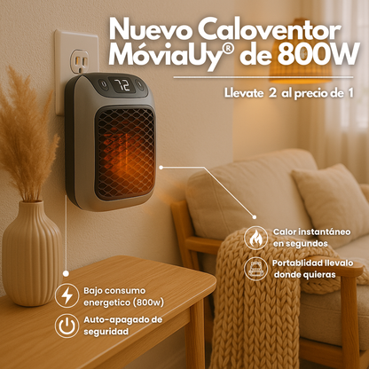 Calefactor Portátil 800W