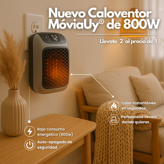 Calefactor Portátil 800W