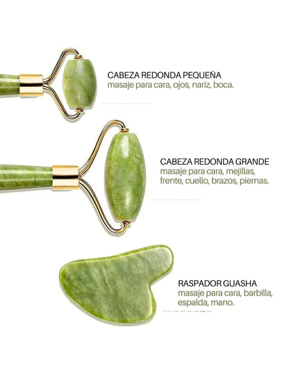 Jade Glow Kit – Ritual Facial 3 en 1